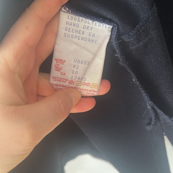 Proportion Petite vintage made in Canada black faux suede jacket shacket shirt - Picture 3 of 5